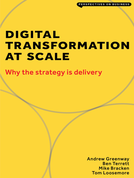 Title details for Digital Transformation at Scale by Andrew Greenway - Available